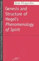 Genesis and Structure of Hegel's "Phenomenology of Spirit" (SPEP)