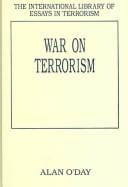WAR ON TERRORISM; ED. BY ALAN O'DAY