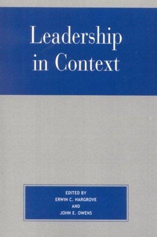 Leadership in context