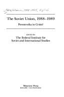 The Soviet Union, 1988-1989