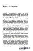 Rethinking federalism