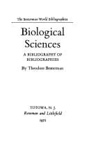 Biological sciences