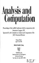 Analysis and computation