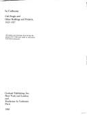 Cité Frugès and other buildings and projects, 1923-1927