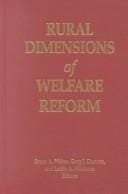 Rural dimensions of welfare reform