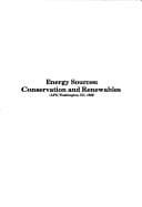 Energy sources