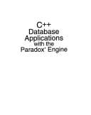 C[plus plus] database applications with the Paradox engine