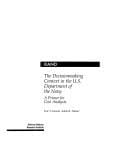 The decisionmaking context in the U.S. Department of the Navy