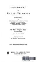 Philanthropy Social Progress