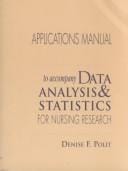 Data Analysis and Statistics Nursing Research Applications Manual