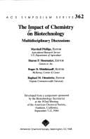 The Impact of chemistry on biotechnology