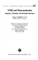 NMR and macromolecules