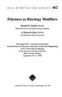 Polymers as rheology modifiers