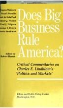 Does big business rule America?