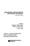 Psychiatric patient rights and patient advocacy