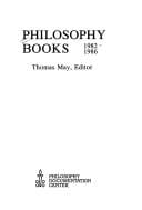 Philosophy books, 1982-1986