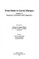 From Dante to García Márquez
