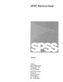 SPSS reference guide