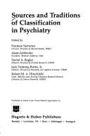Sources and traditions of classification in psychiatry