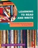 Learning To Read And Write