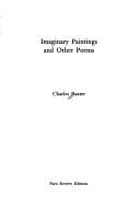 Imaginary paintings and other poems