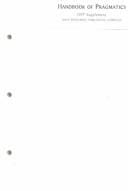 Handbook of pragmatics