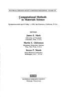 Computational methods in materials science