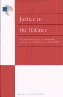 Justice in the balance
