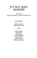 It's not quiet anymore