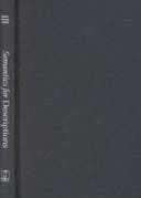 Semantics for descriptions