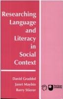 Researching language and literacy in social context