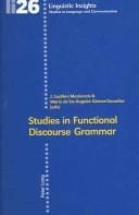Studies in functional discourse grammar