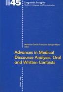 Advances in medical discourse analysis
