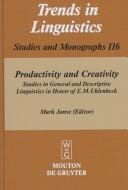 Productivity and creativity