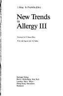 New trends in allergy III