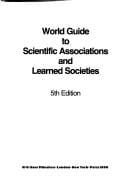 World guide to scientific associations and learned societies