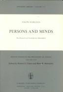 Persons and minds