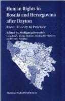 Human rights in Bosnia and Herzegovina after Dayton