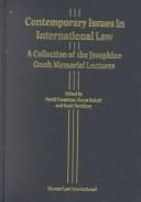 Contemporary issues in international law
