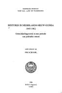 Besturen in Nederlands-Nieuw-Guinea, 1945-1962