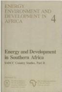Energy and development in southern Africa