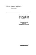 Violencia y cultura