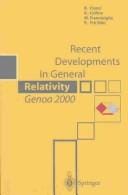 Recent developments in general relativity, Genoa 2000