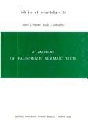 Manual of Palestinian Aramaic Texts