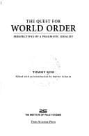 The Quest for World Order