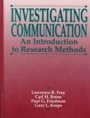 Investigating communication