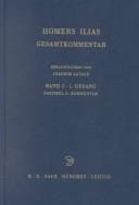Homers Ilias: Gesamtkommentar: Volume 1, Fascicles 1 and 2