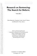 Research on sentencing