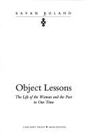 Object lessons