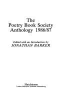 The Poetry Book Society anthology 1986/87